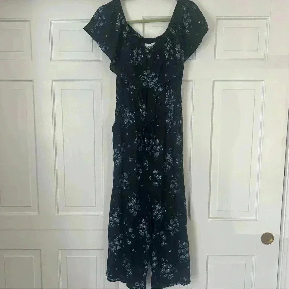 Jack BBDakota Navy Floral Jumpsuit Romper